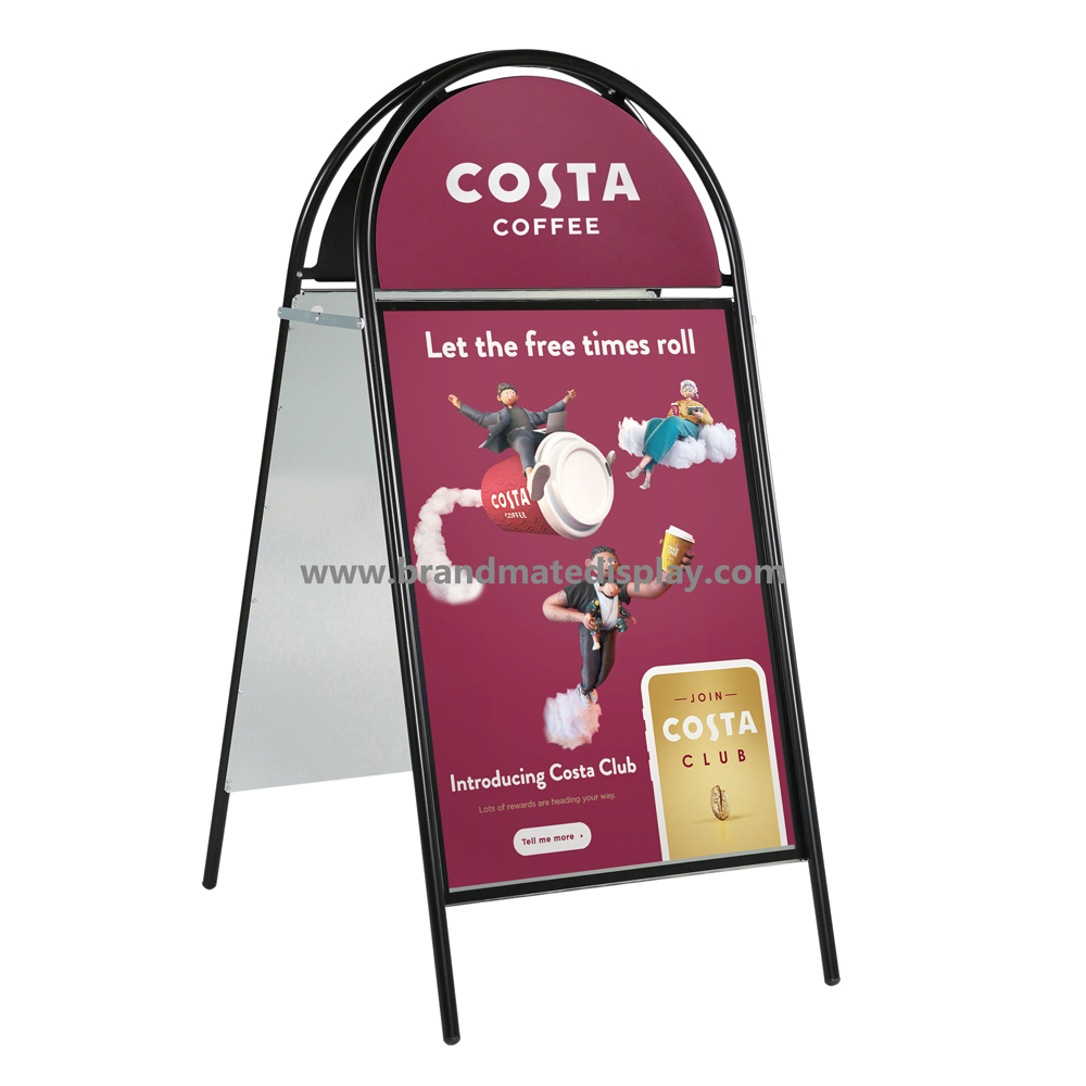 A frame display Pavement A frame banner Poster Holder